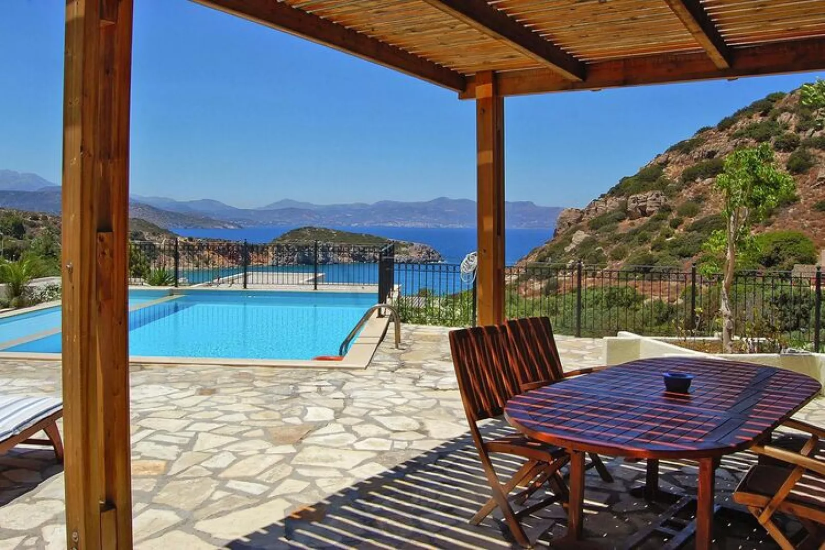 Istron Collection Villas - 3 bedroom villa Ouranos and Helios 150 qm-Piscine