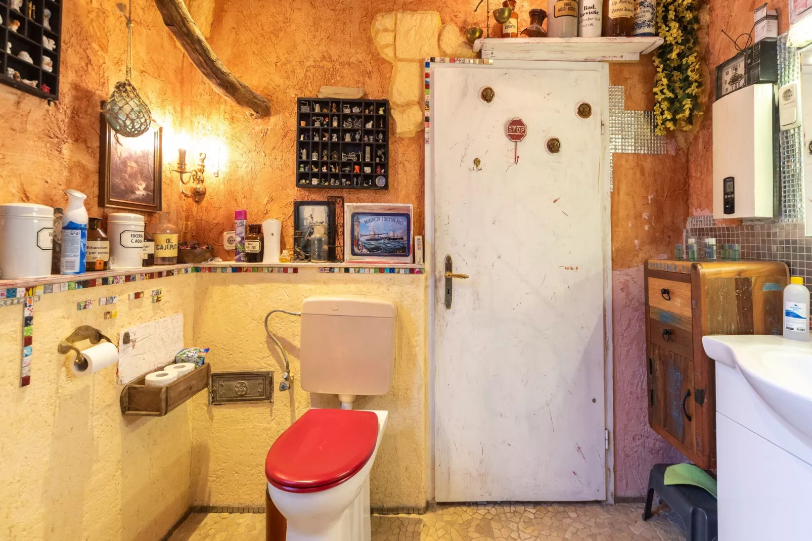 Rollstuhlgerecht Wohnen mit Wintergarten-Bathroom