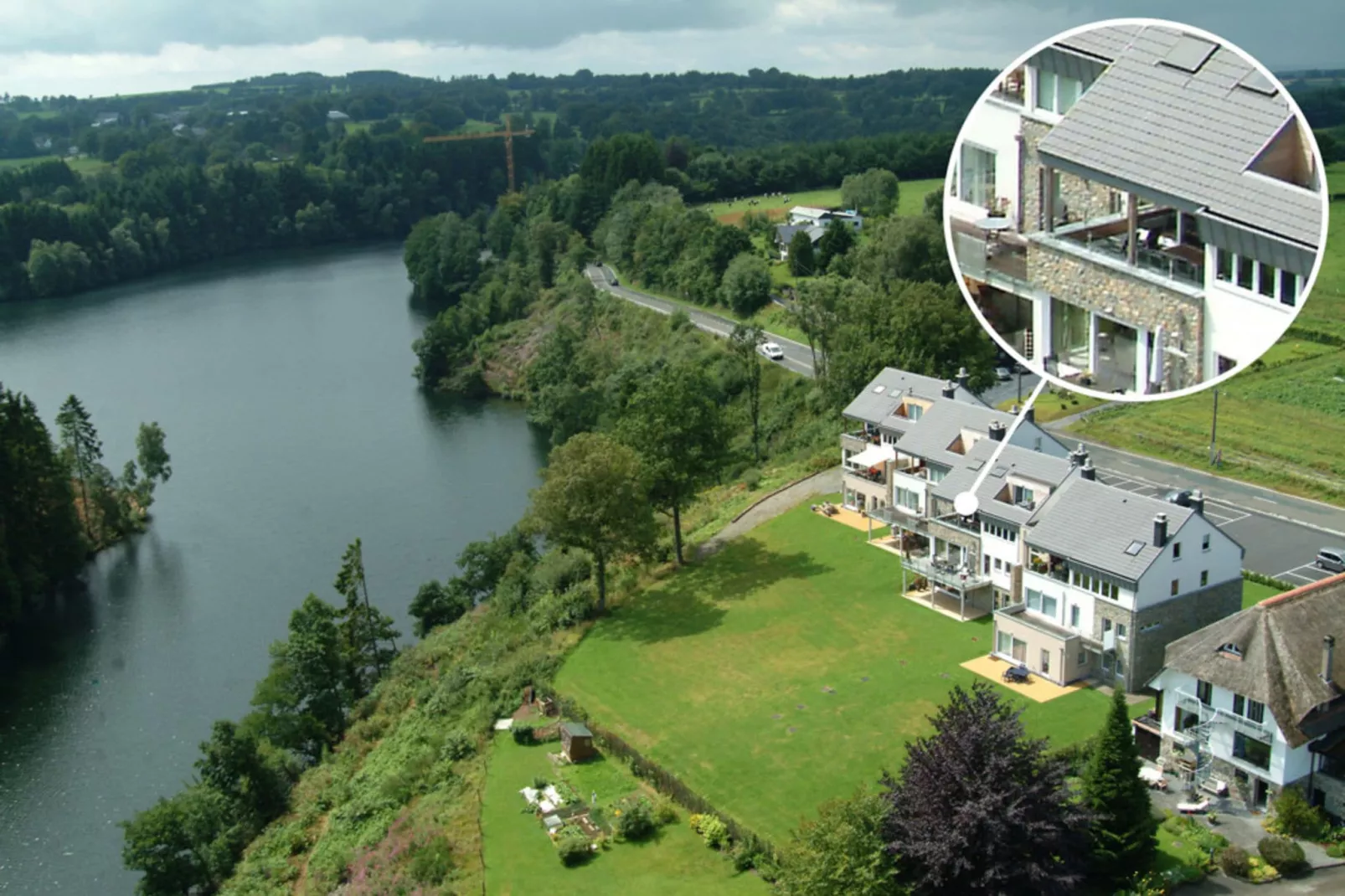 La Terrasse du Lac-Außenbereich Sommer
