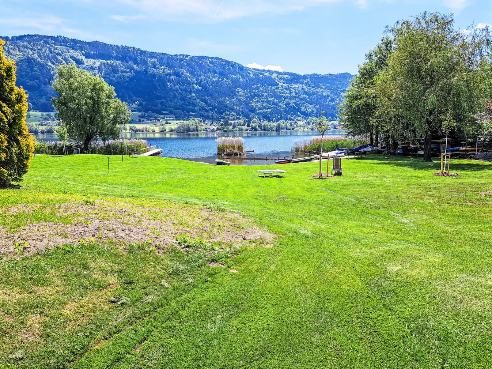 Seezugang & Ski Ossiacher See-Draußen