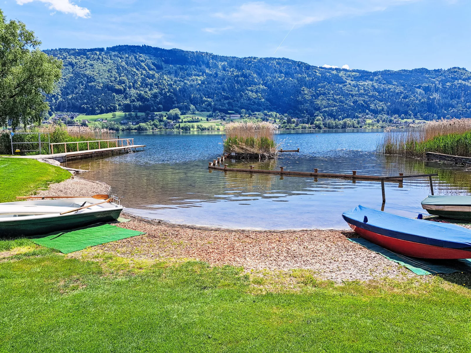 Seezugang & Ski Ossiacher See-Draußen
