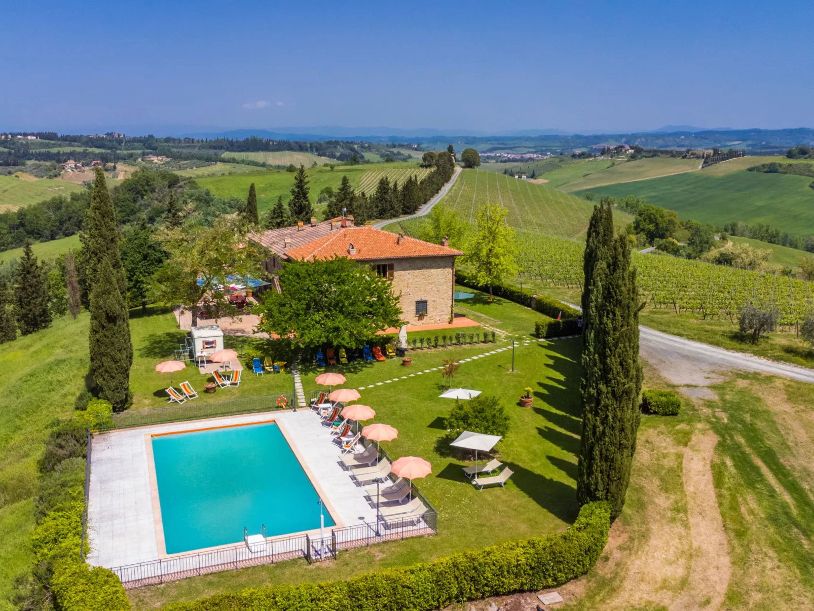 Casa Renai a San Gimignano-Dehors