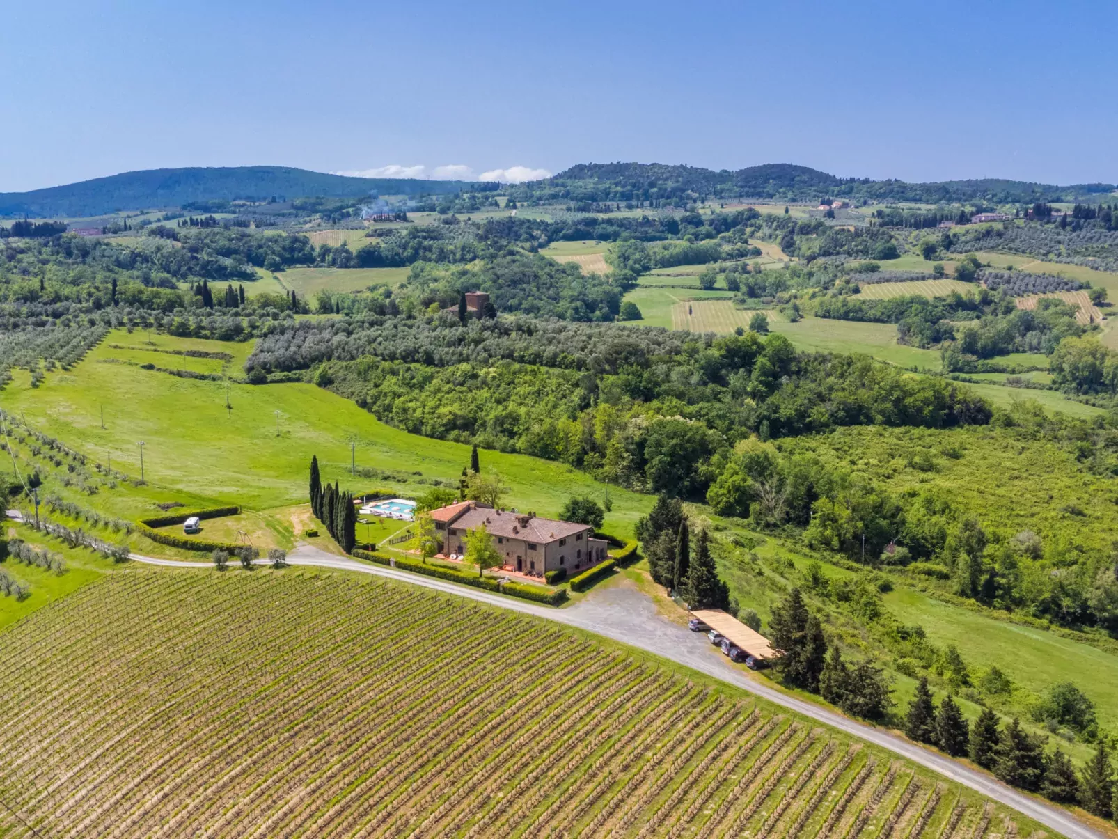 Casa Renai a San Gimignano-Dehors