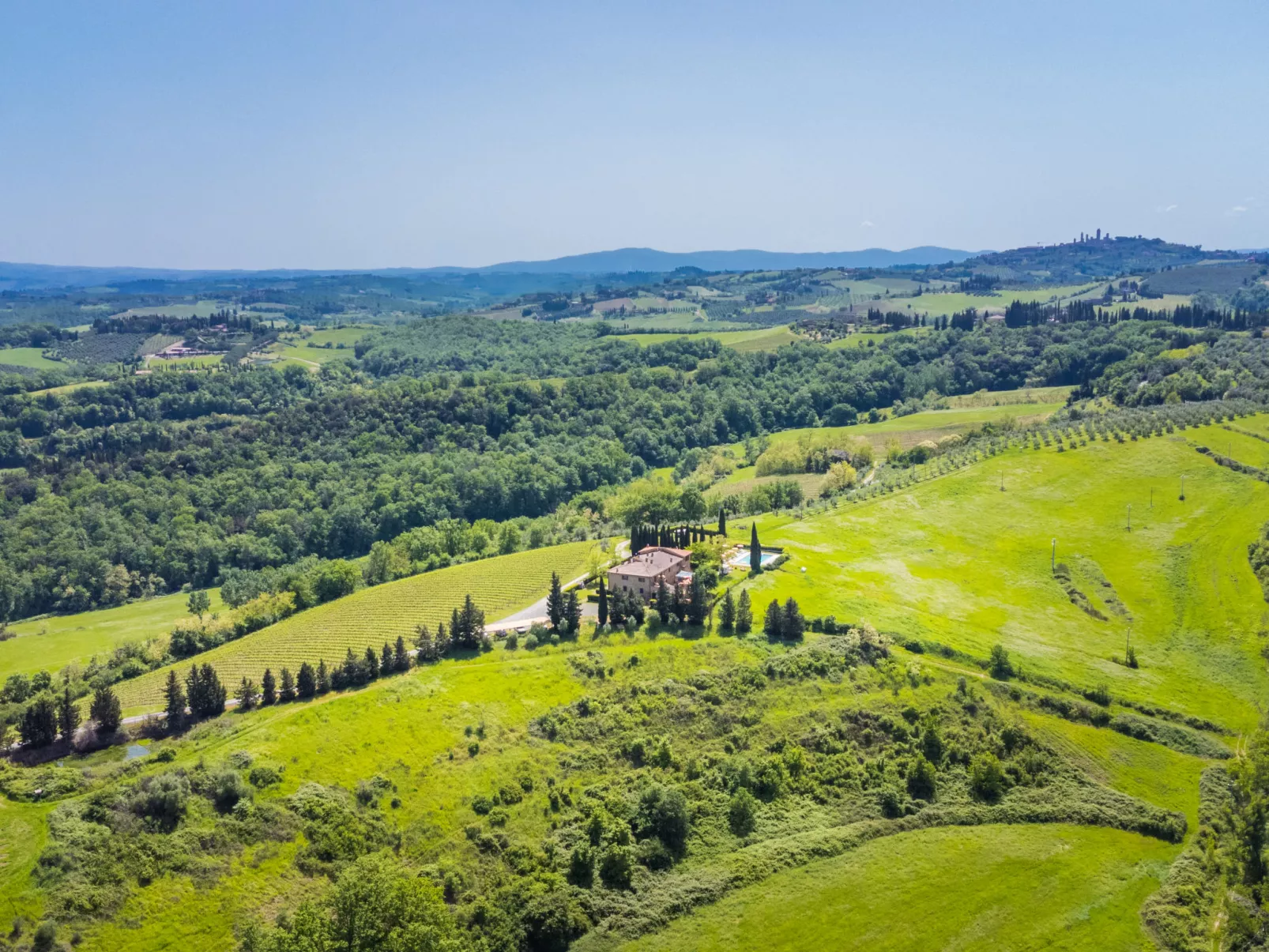 Casa Renai a San Gimignano-Outside
