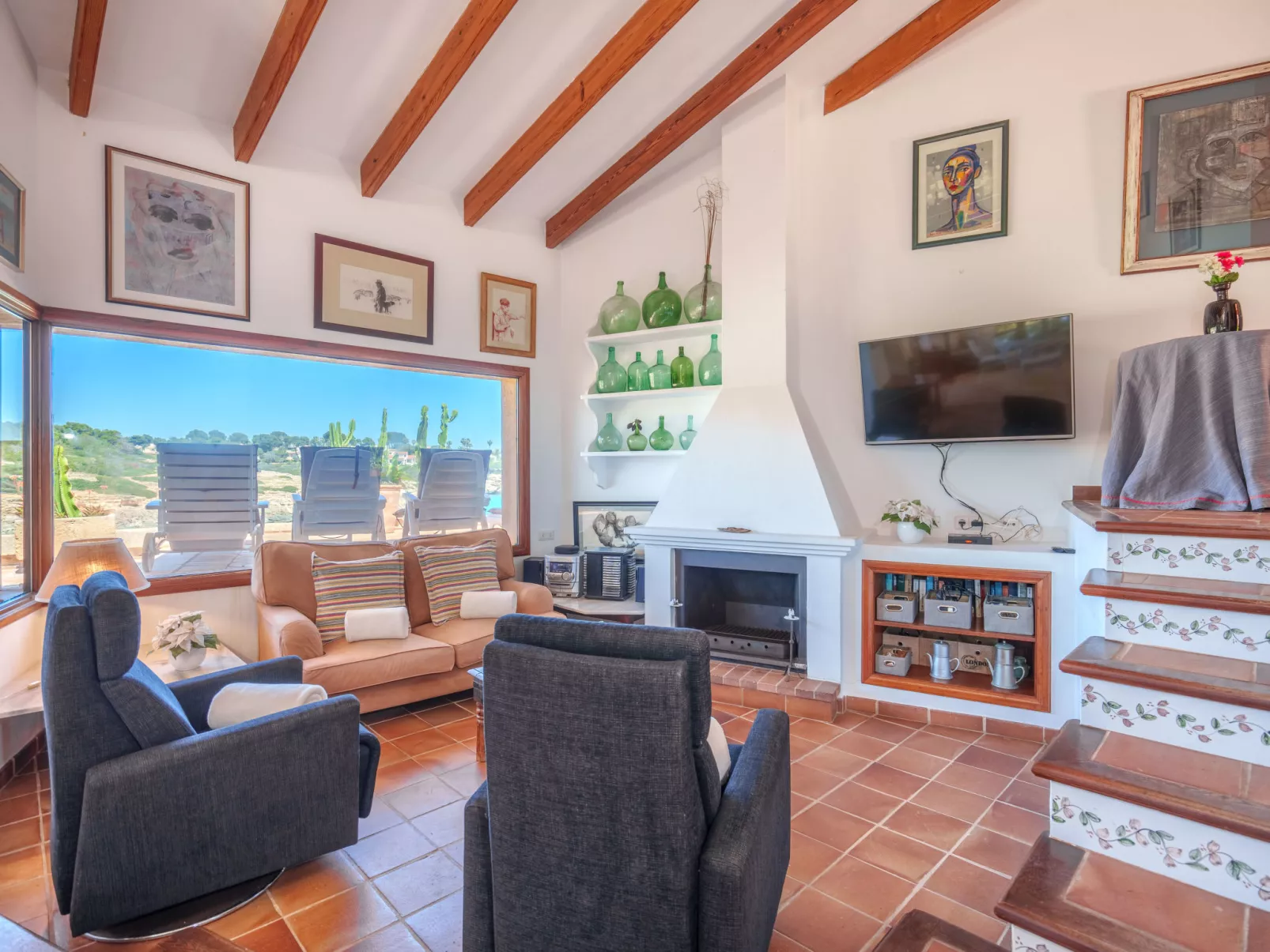 Cala Mendia Sea Views-Inside