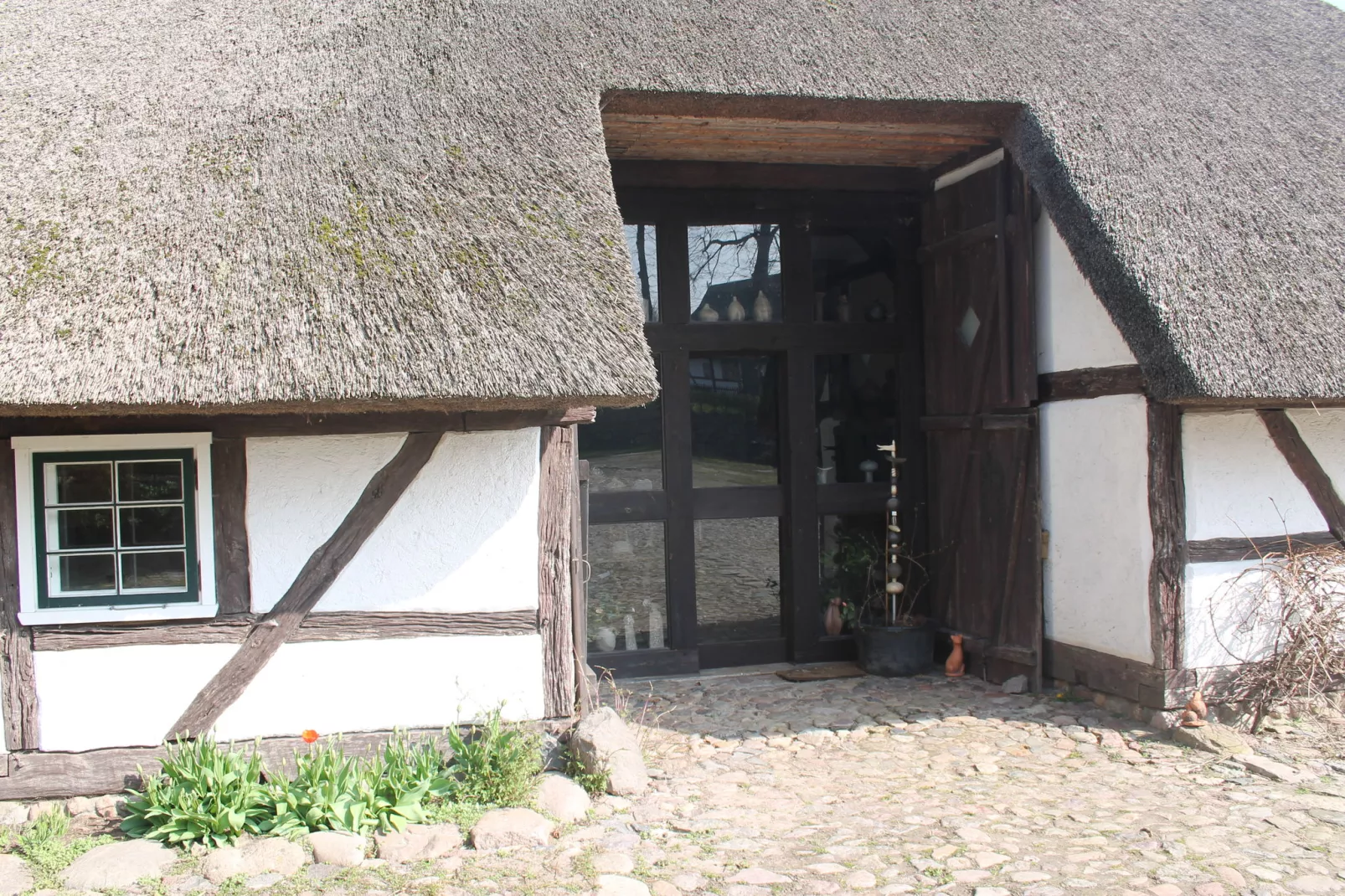 Reetdach 4 Linden-Exterior winter