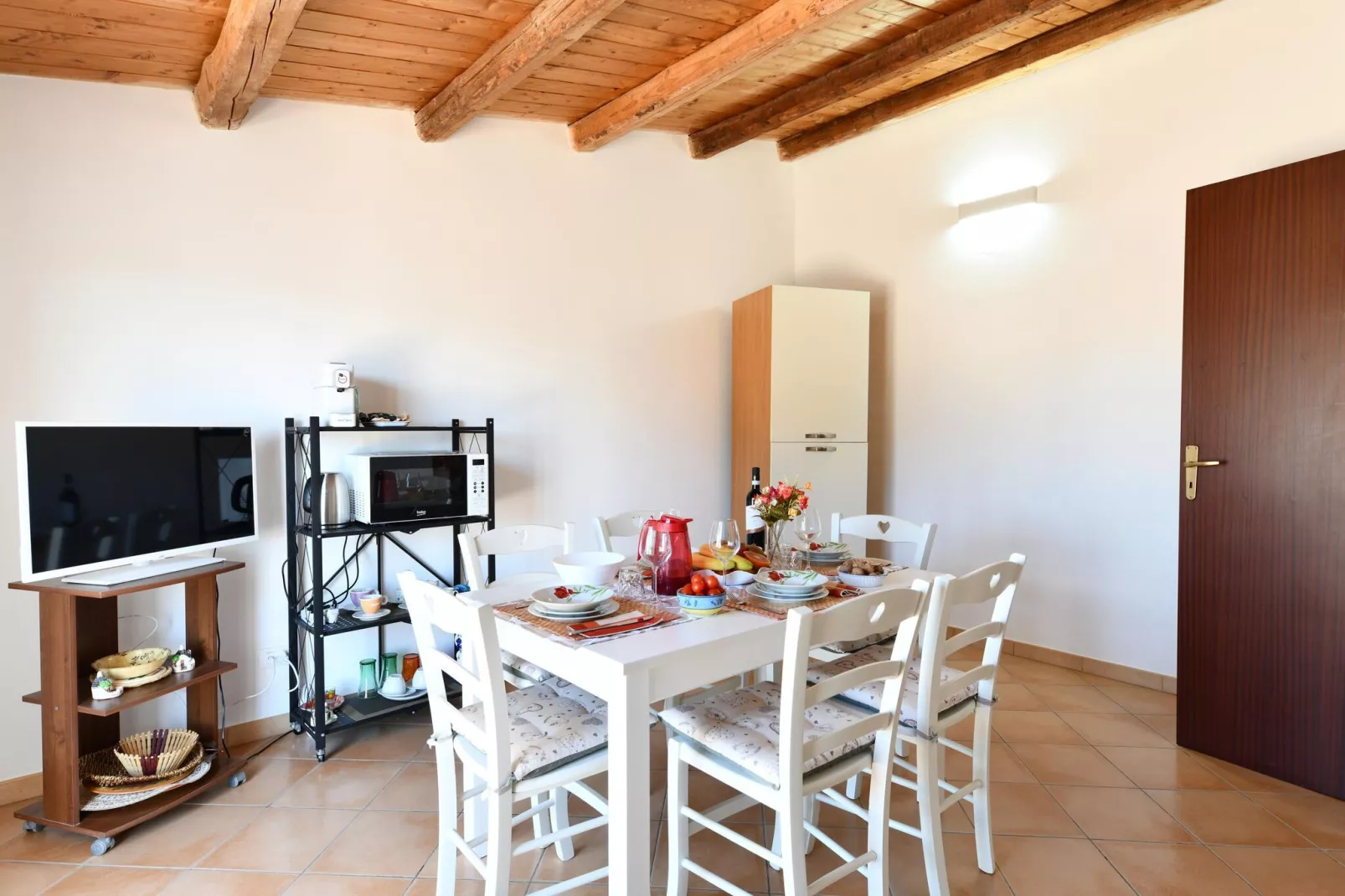 Apt MareLuna Apartment in Villa mit Pool Siracusa-Kitchen