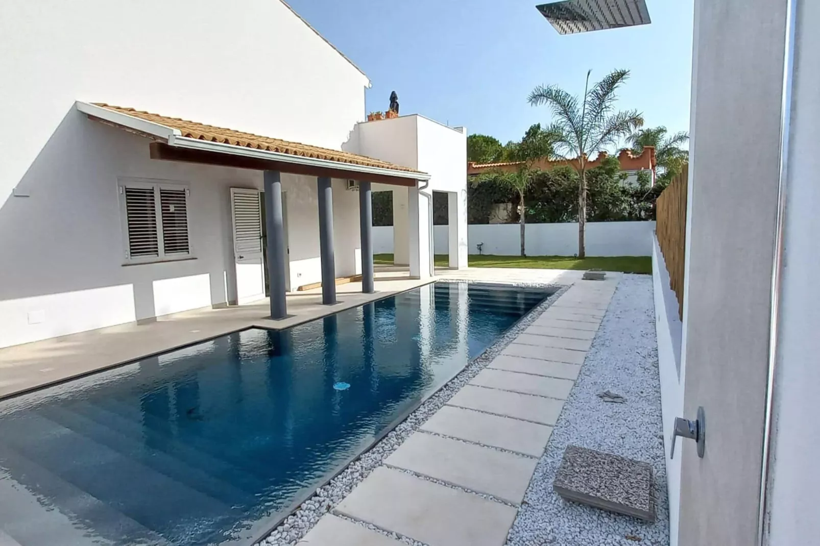 Apt MareLuna Apartment in Villa mit Pool Siracusa-Pool