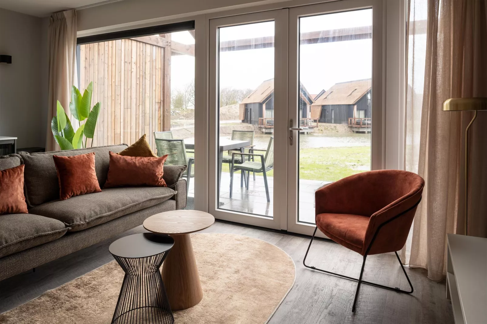 Resort Nieuwvliet-Bad 2-Living room
