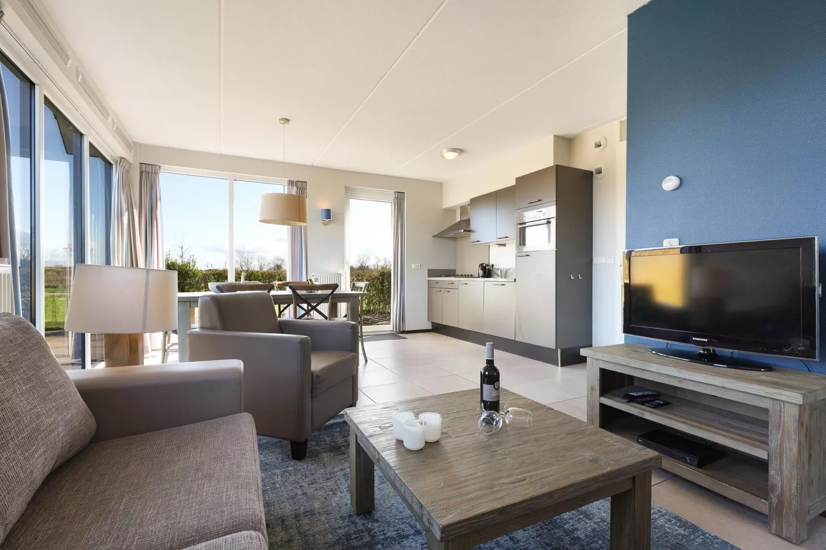 Strand Resort Nieuwvliet-Bad 8-Wohnzimmer