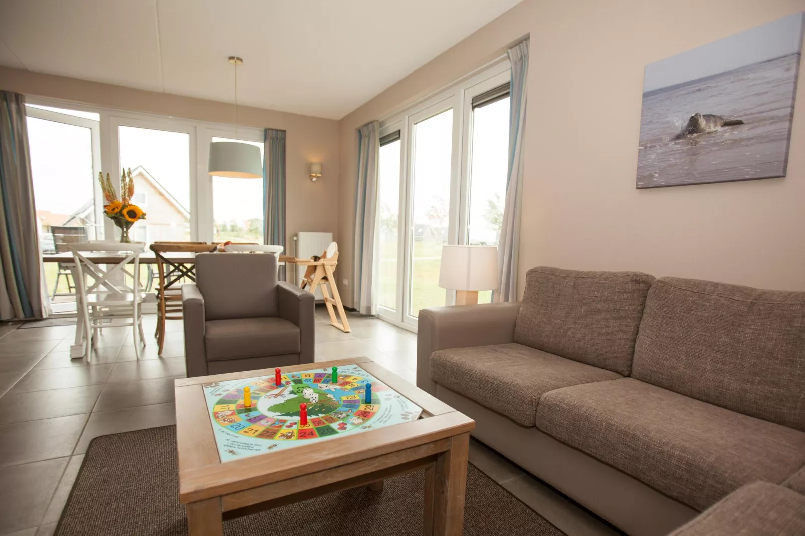 Strand Resort Nieuwvliet-Bad 9-Wohnzimmer