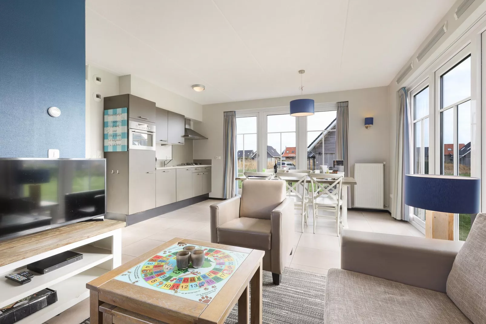 Strand Resort Nieuwvliet-Bad 9-Wohnzimmer