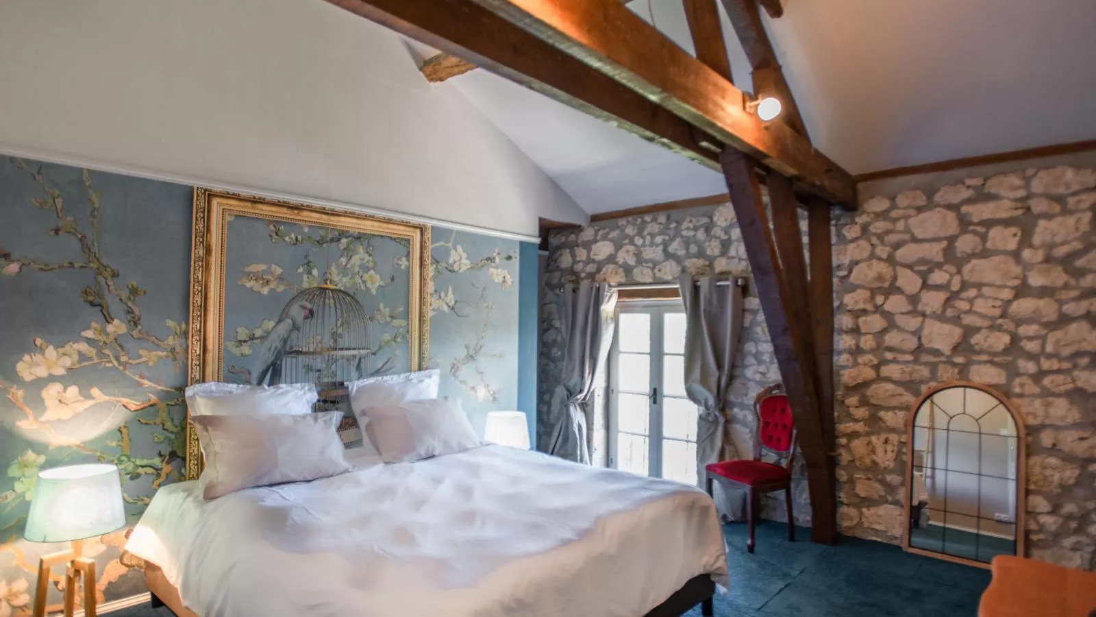 Gite le Nourrissat-Bedroom
