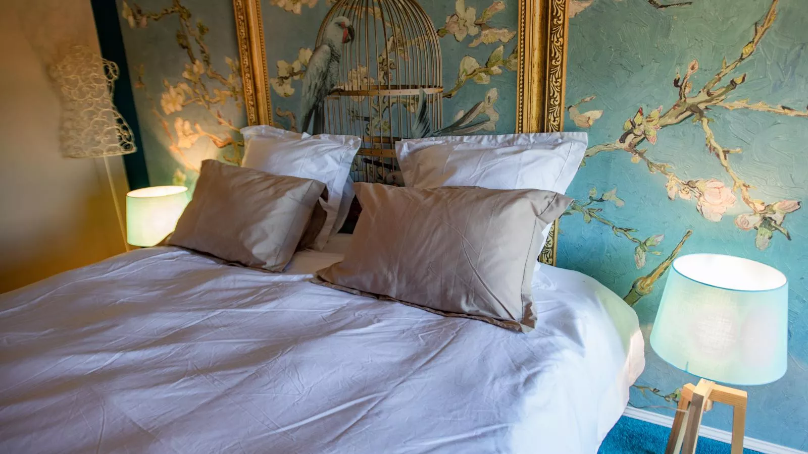 Gite le Nourrissat-Bedroom
