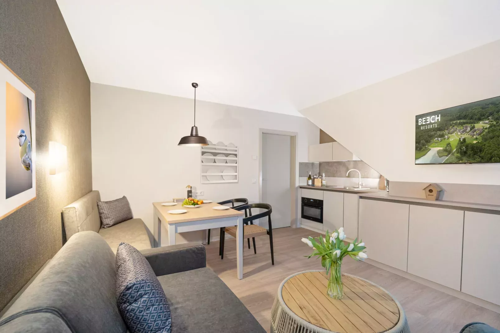 BEECH Resort am Plauer See - 4 Personen-Living room