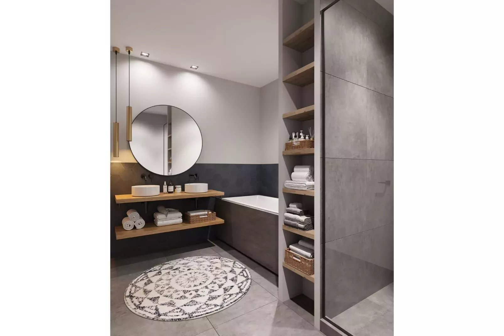 O-Princenhof A 8 persoons-Bathroom