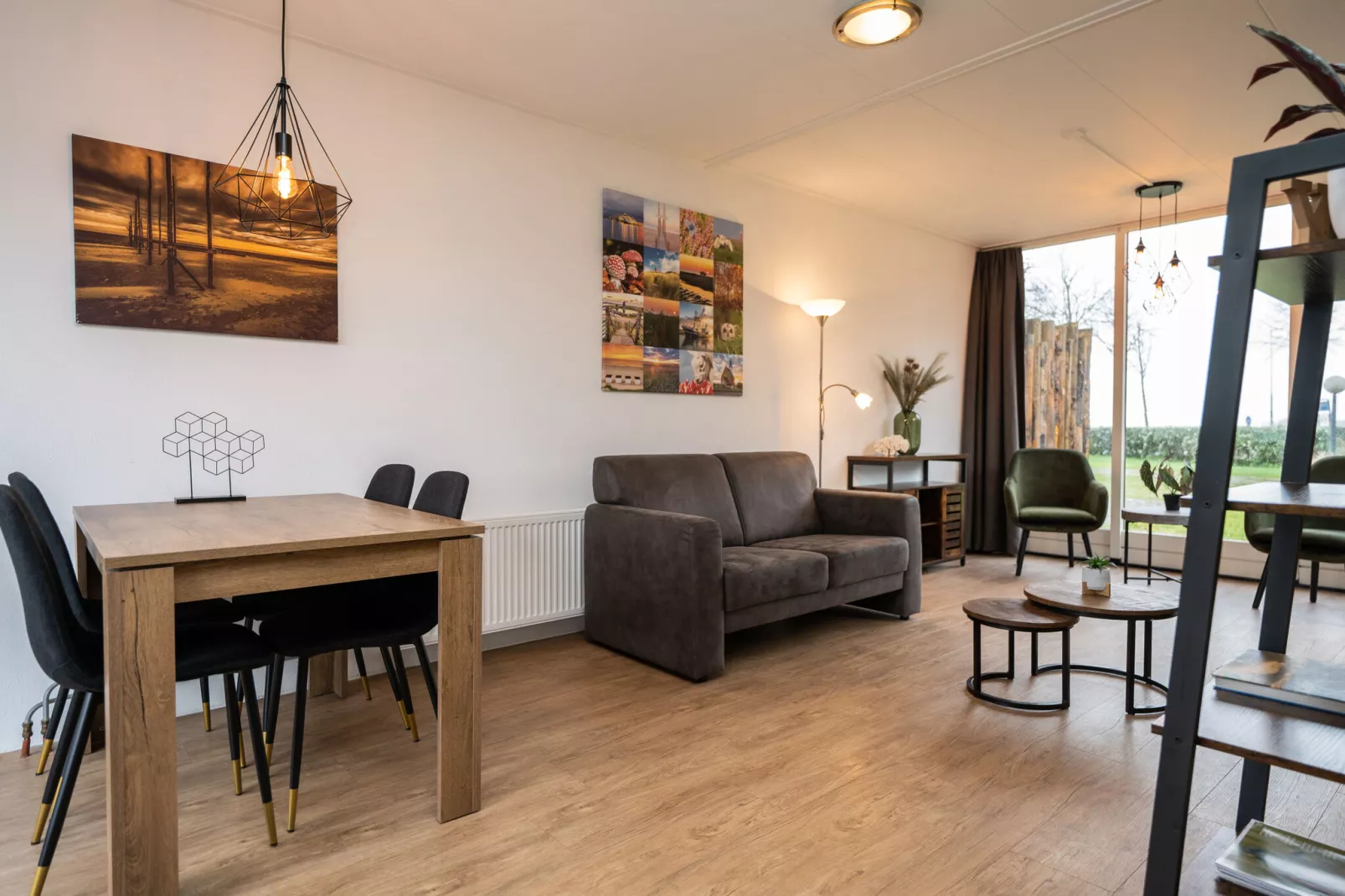 Vakantiepark 't Eibernest Texel 2-Wohnzimmer