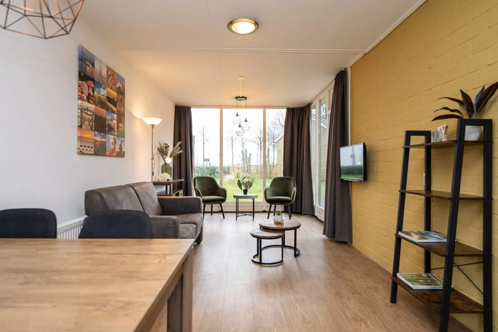 Vakantiepark 't Eibernest Texel 2-Wohnzimmer