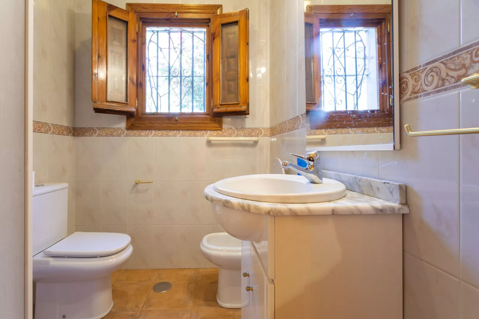Cortijo de Santa Cruz-Salle de bain