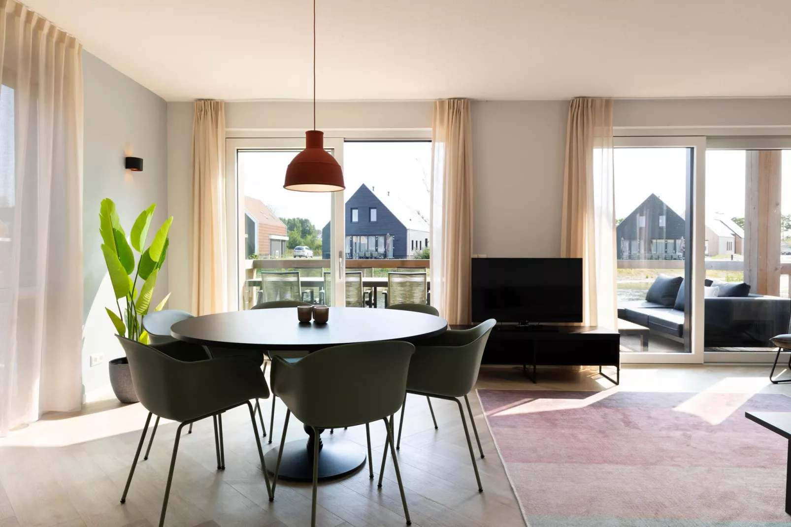 Resort Nieuwvliet-Bad 13-Living room
