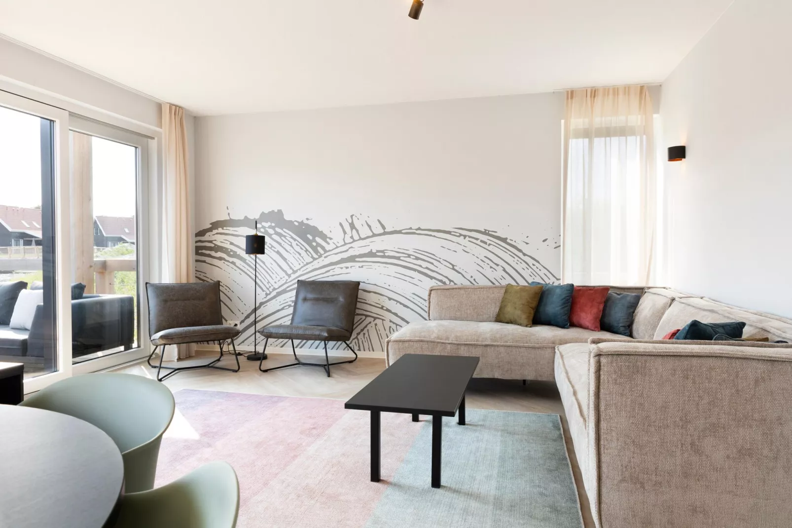 Resort Nieuwvliet-Bad 13-Living room