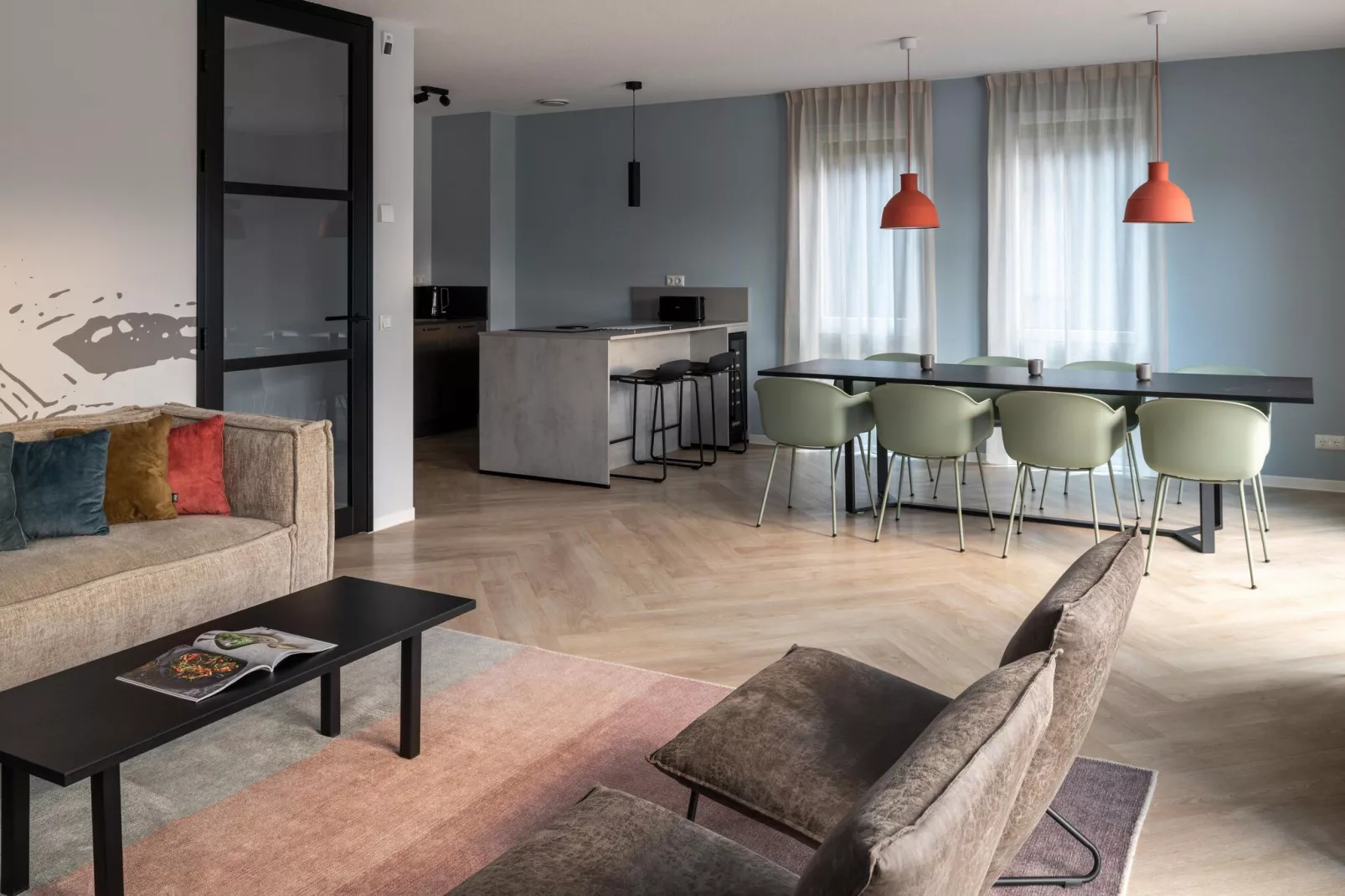 Resort Nieuwvliet-Bad 14-Living room