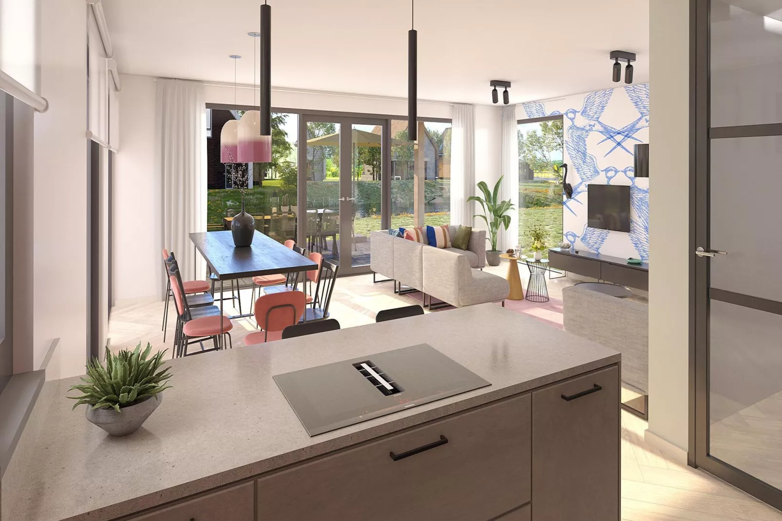Resort Nieuwvliet-Bad 17-Kitchen
