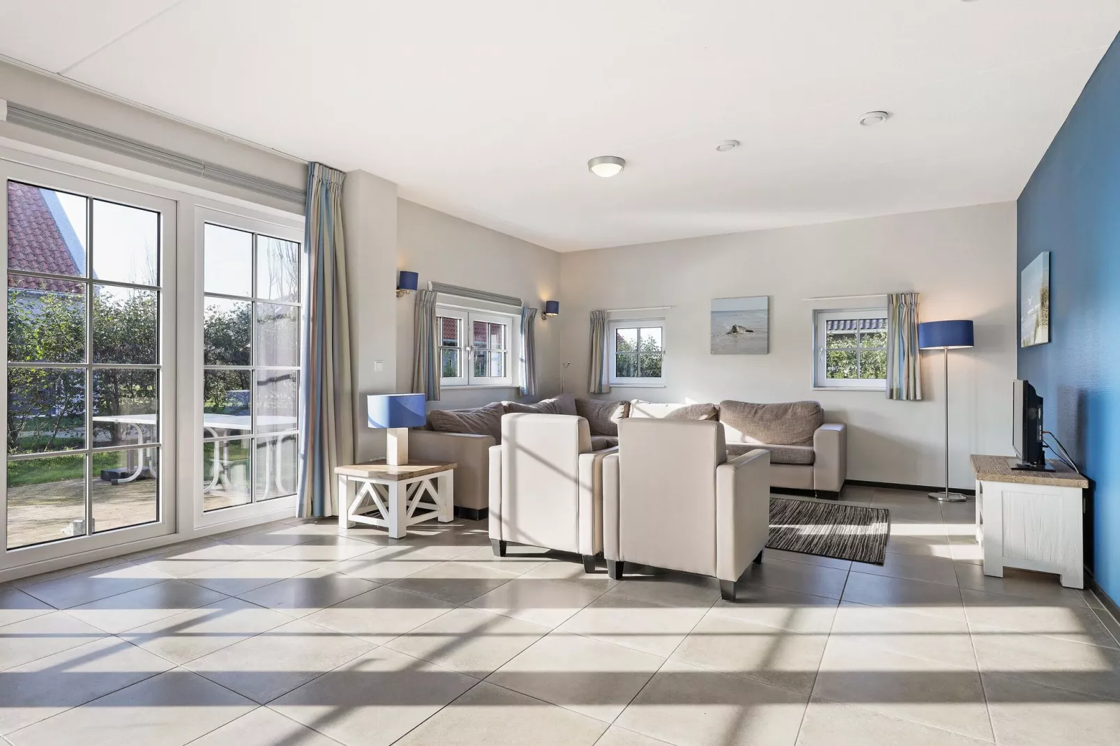 Strand Resort Nieuwvliet-Bad 2-Wohnzimmer
