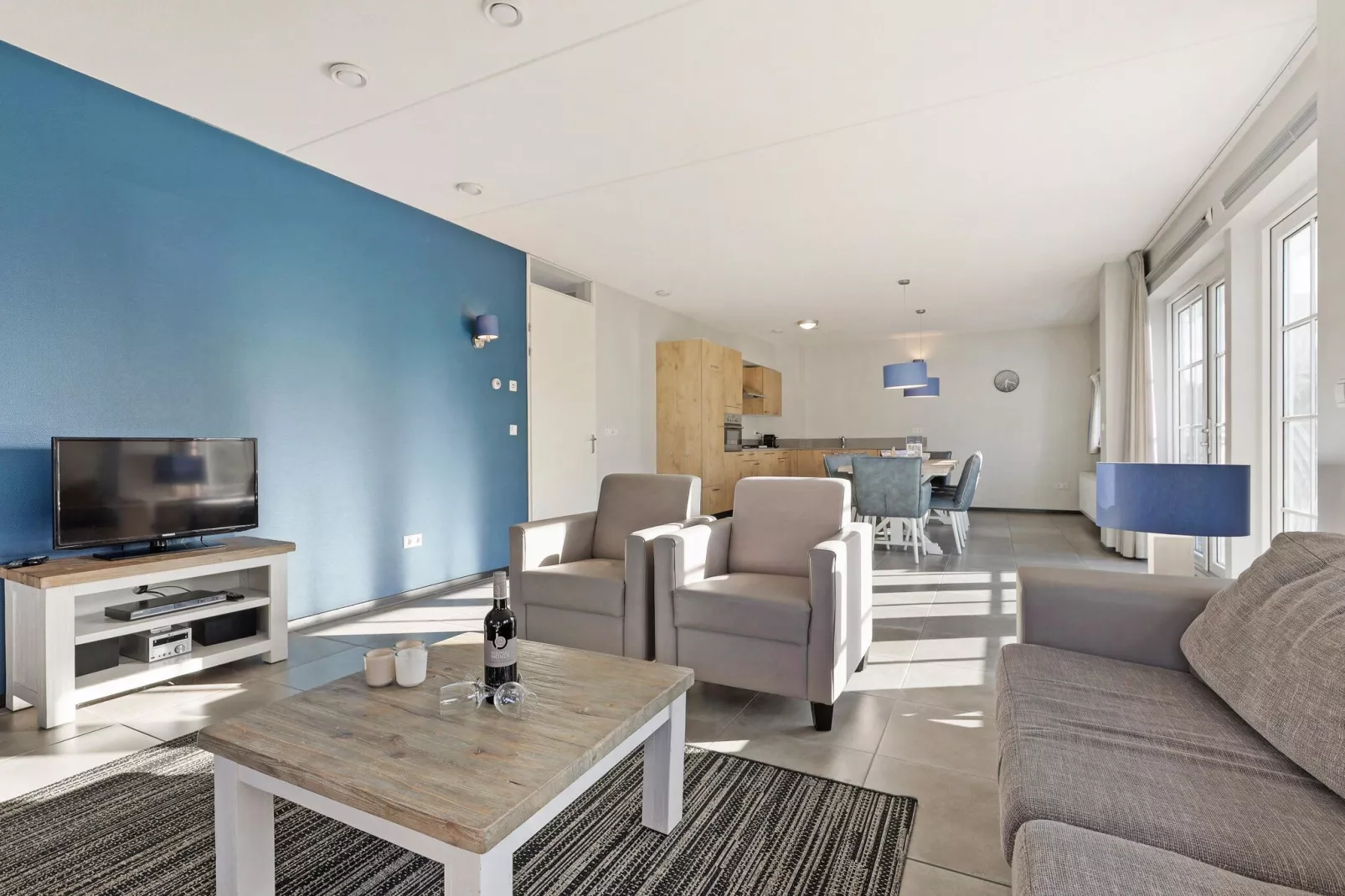 Strand Resort Nieuwvliet-Bad 2-Wohnzimmer