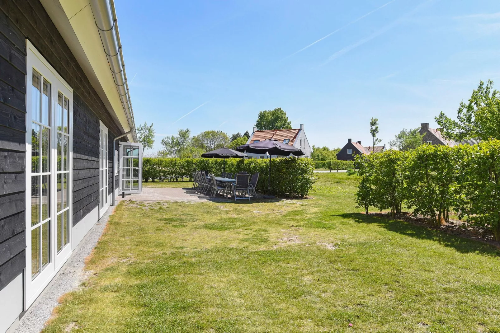 Strand Resort Nieuwvliet-Bad 4-Gärten Sommer