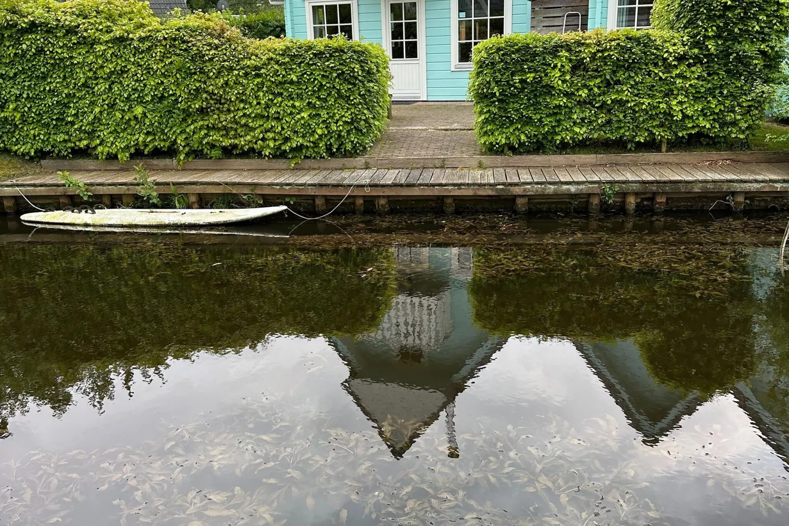 Casa Azul Finse stijl vakantiewoning 6pax aan het Zuidlaardermeer-Exterior summer