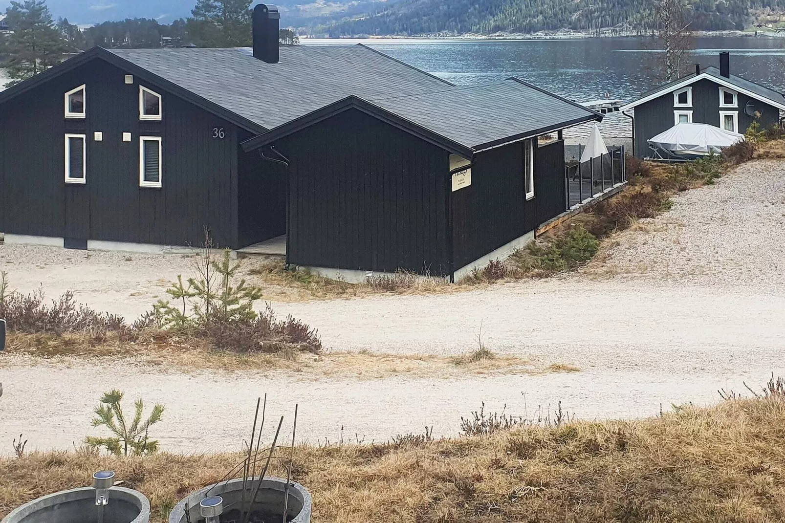 5 person holiday home in Treungen-Water view