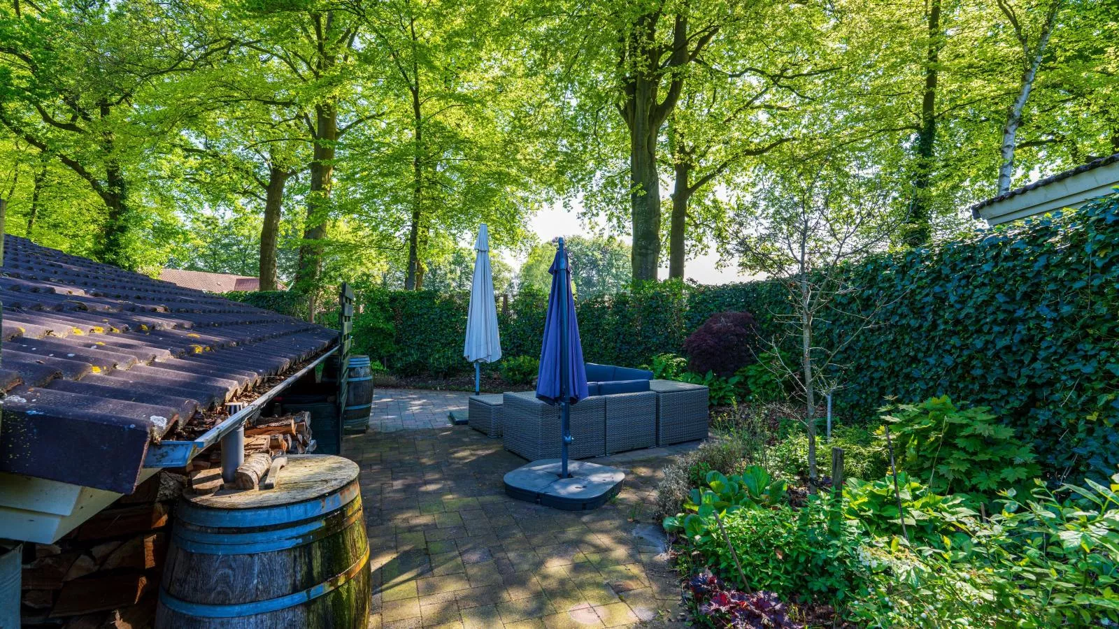 De 5 Platanen-Terrace balcony