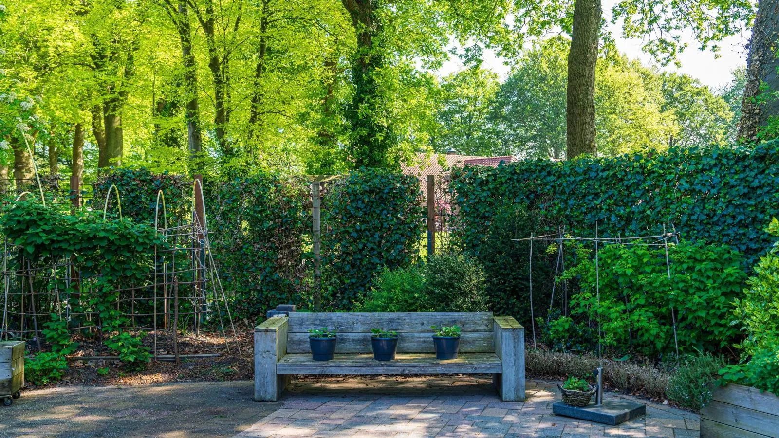De 5 Platanen-Gardens summer