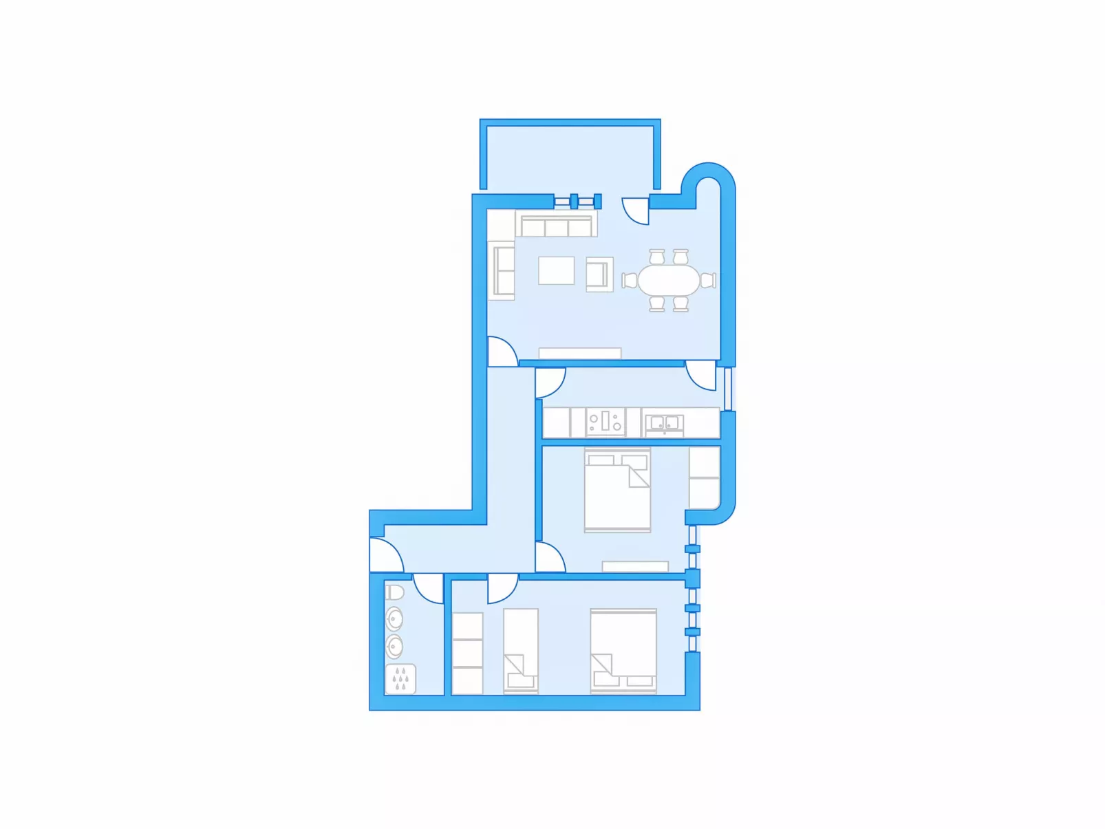 Allod Park Haus C 207-Inside