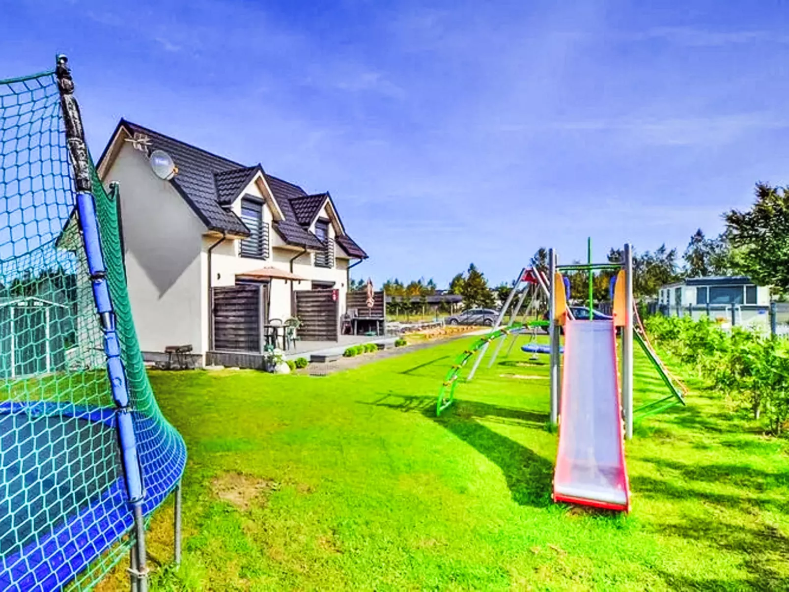 outside