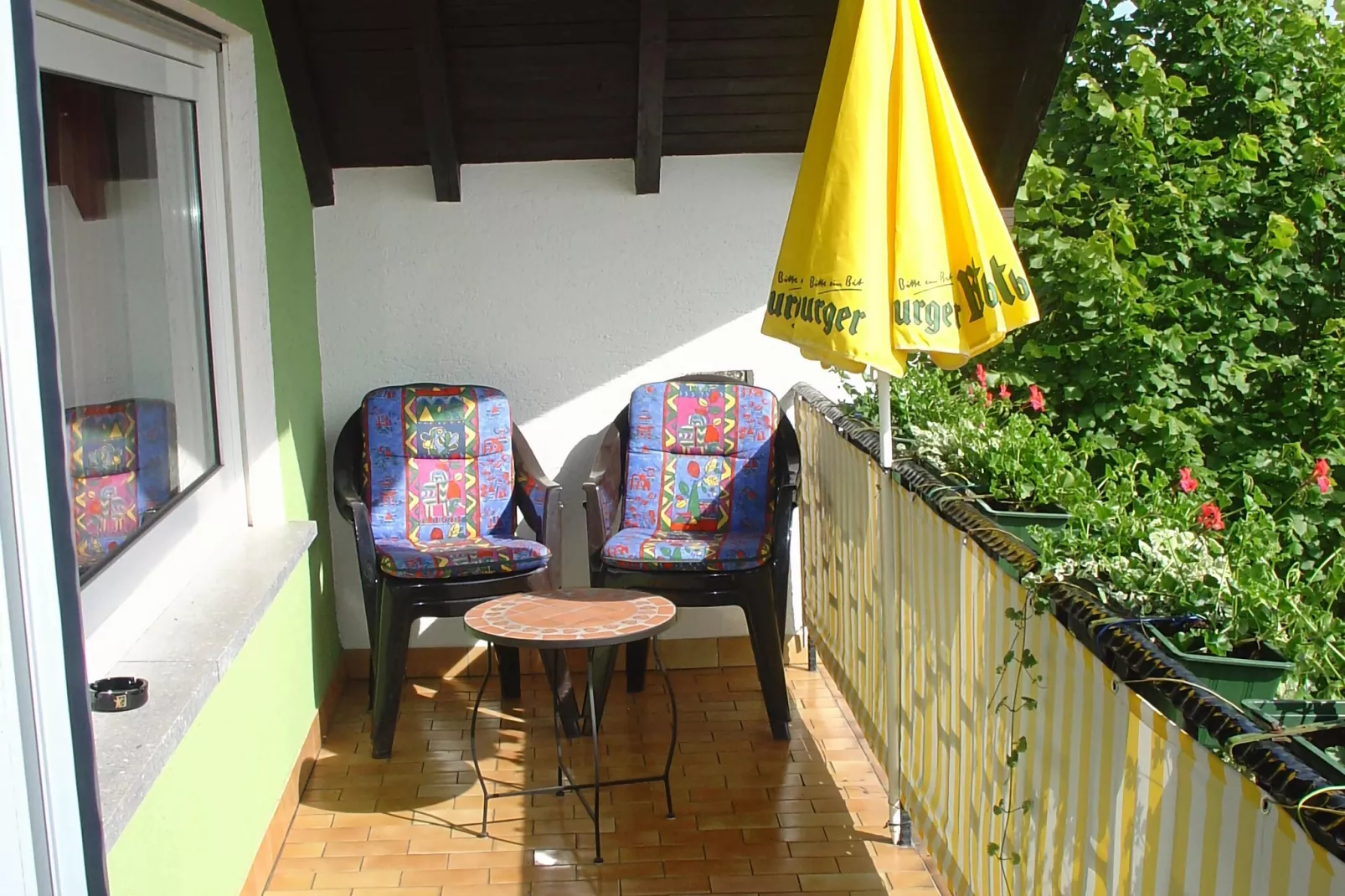Ferienwohnung Waldeifel-Terrace balcony