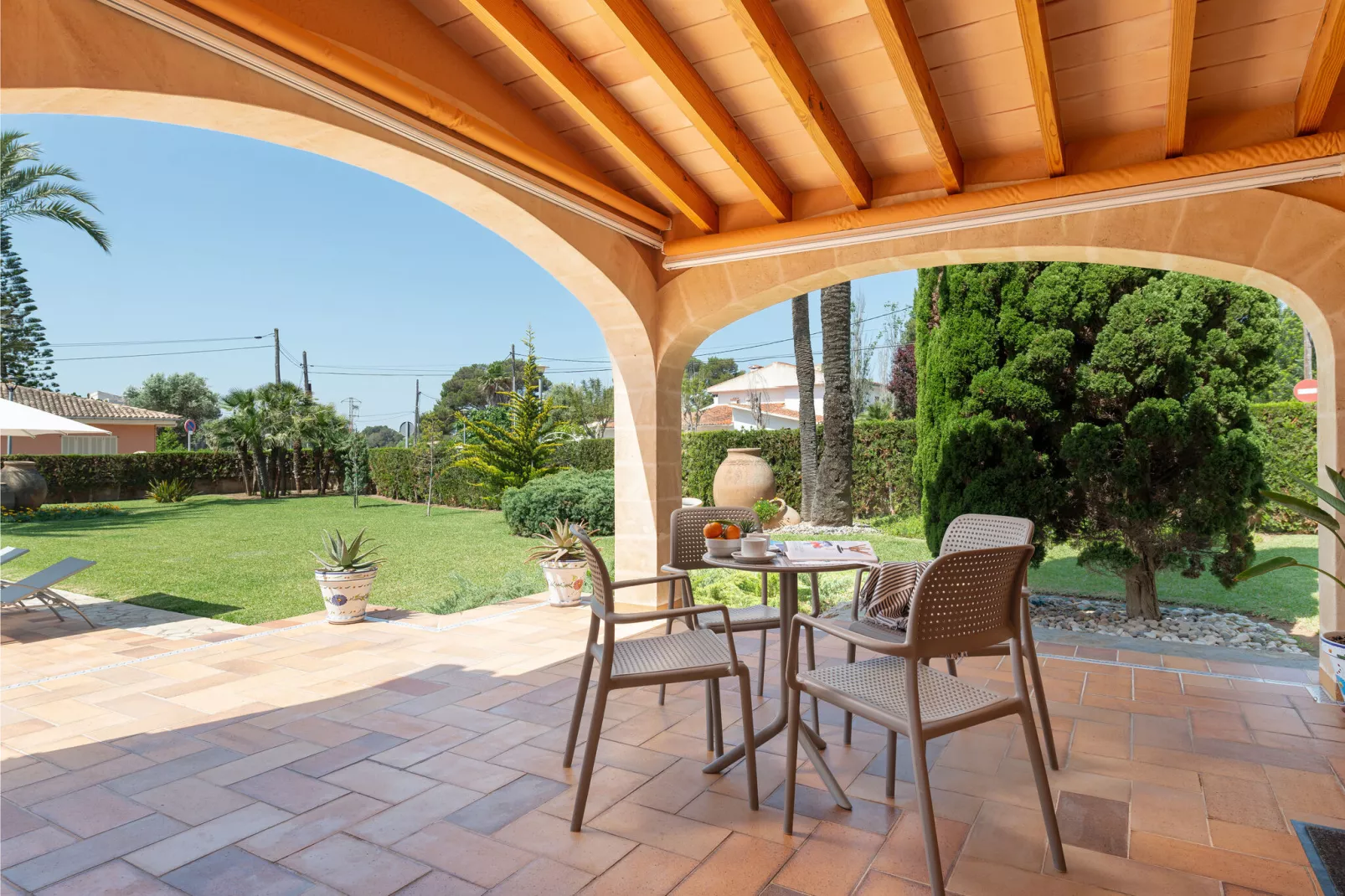 Mulholland Villa-Balcon-terrasse