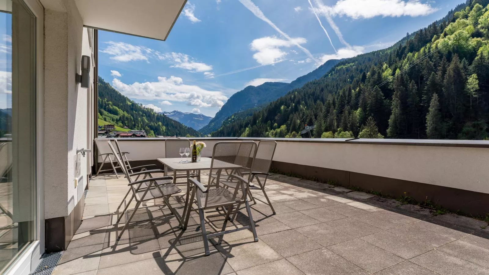 Drei Berge Top 2-Terrace balcony