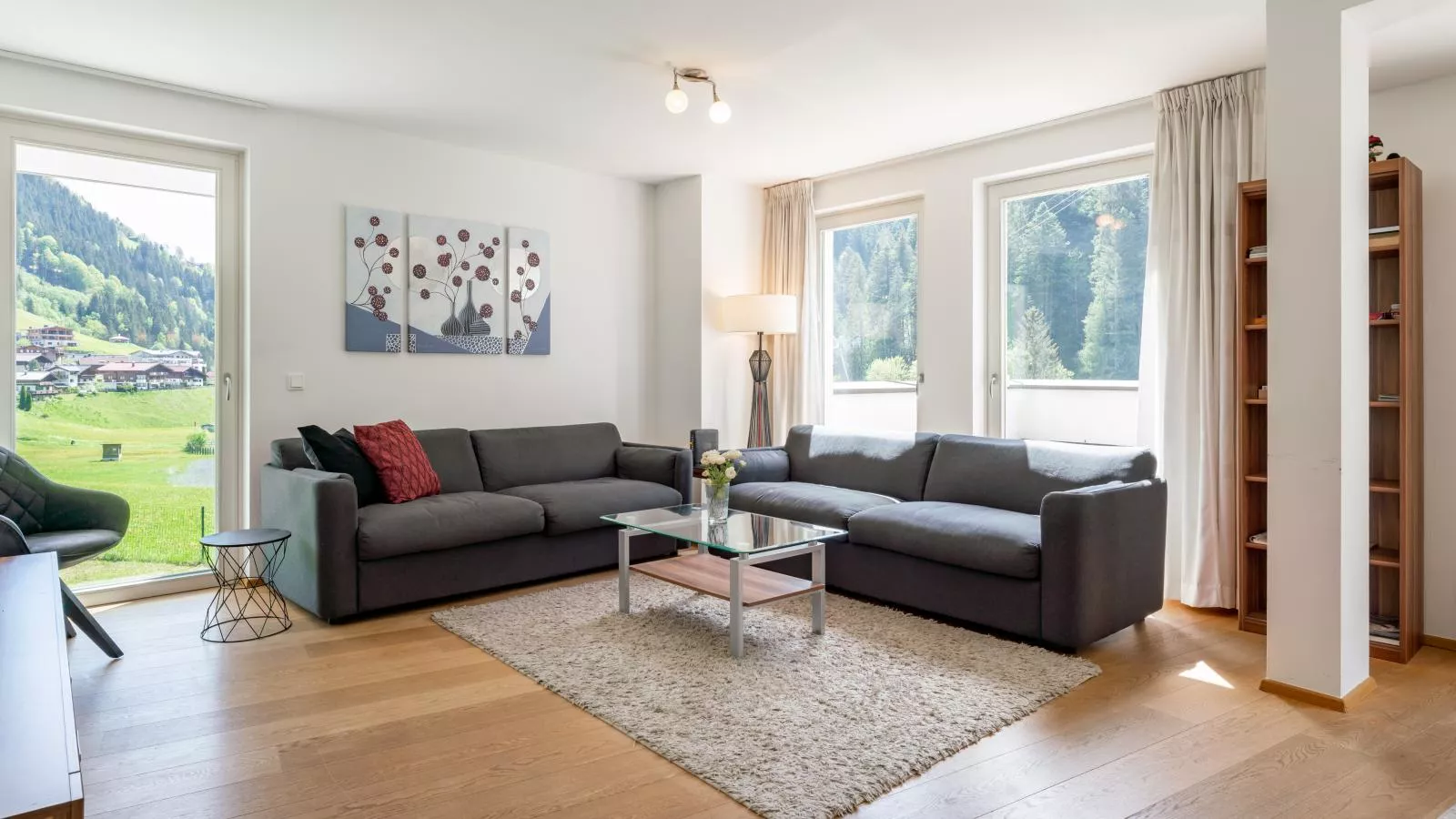Drei Berge Top 2-Living room