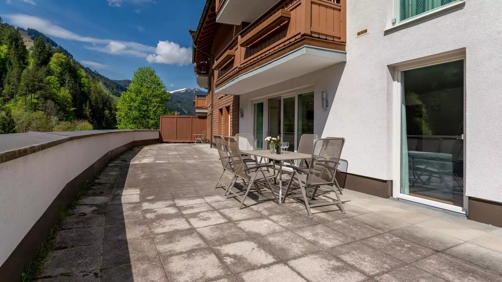 Drei Berge Top 2-Terrace balcony