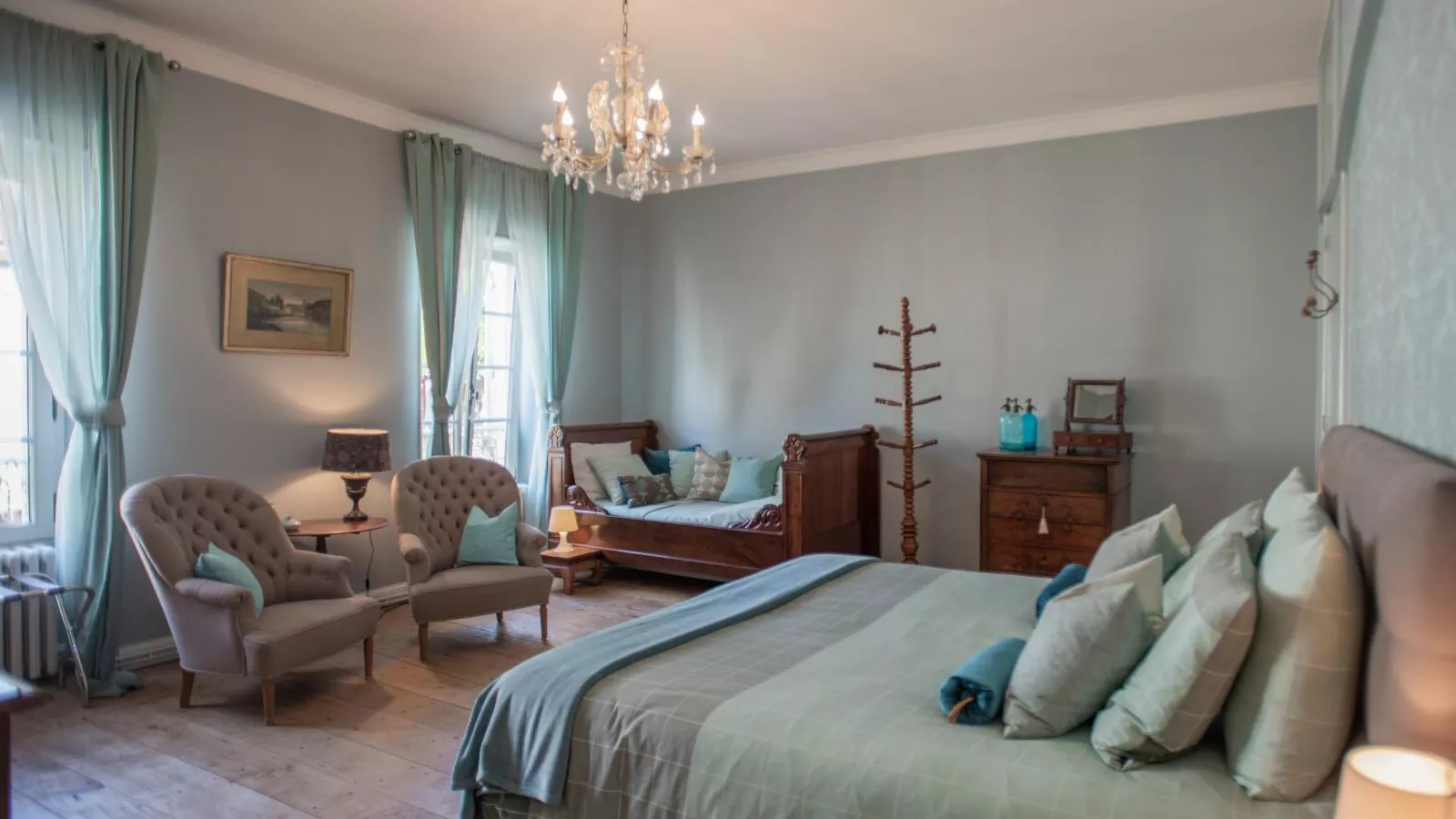 Gîte Côté Rivière-Bedroom