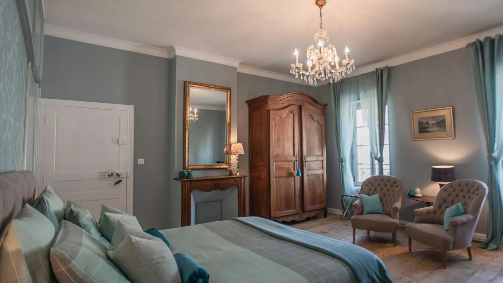 Gîte Côté Rivière-Bedroom