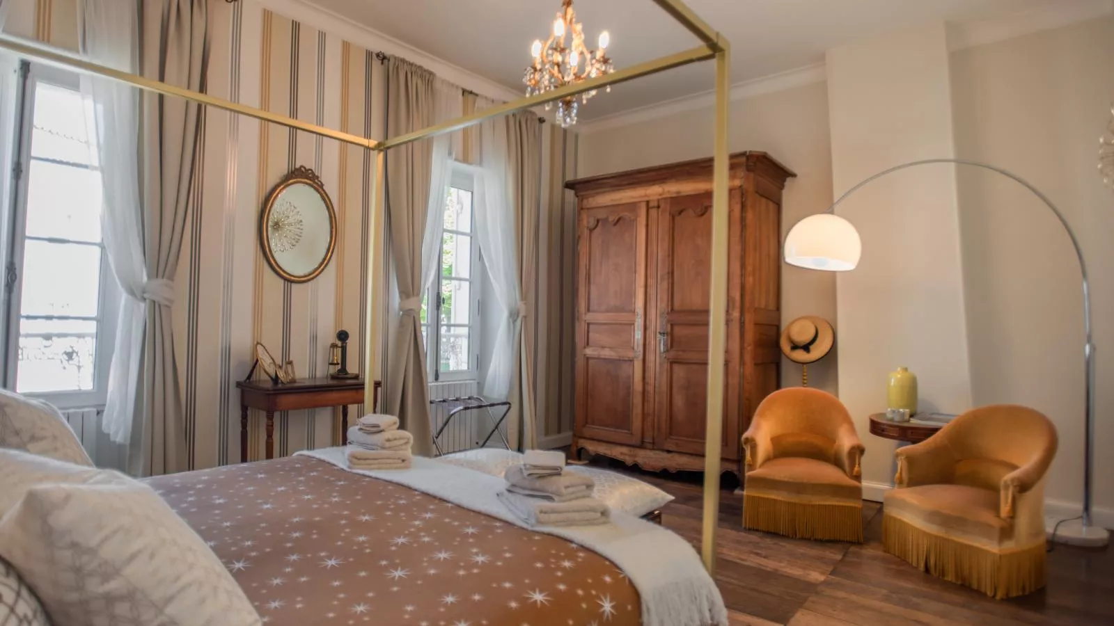 Gîte Côté Rivière-Bedroom