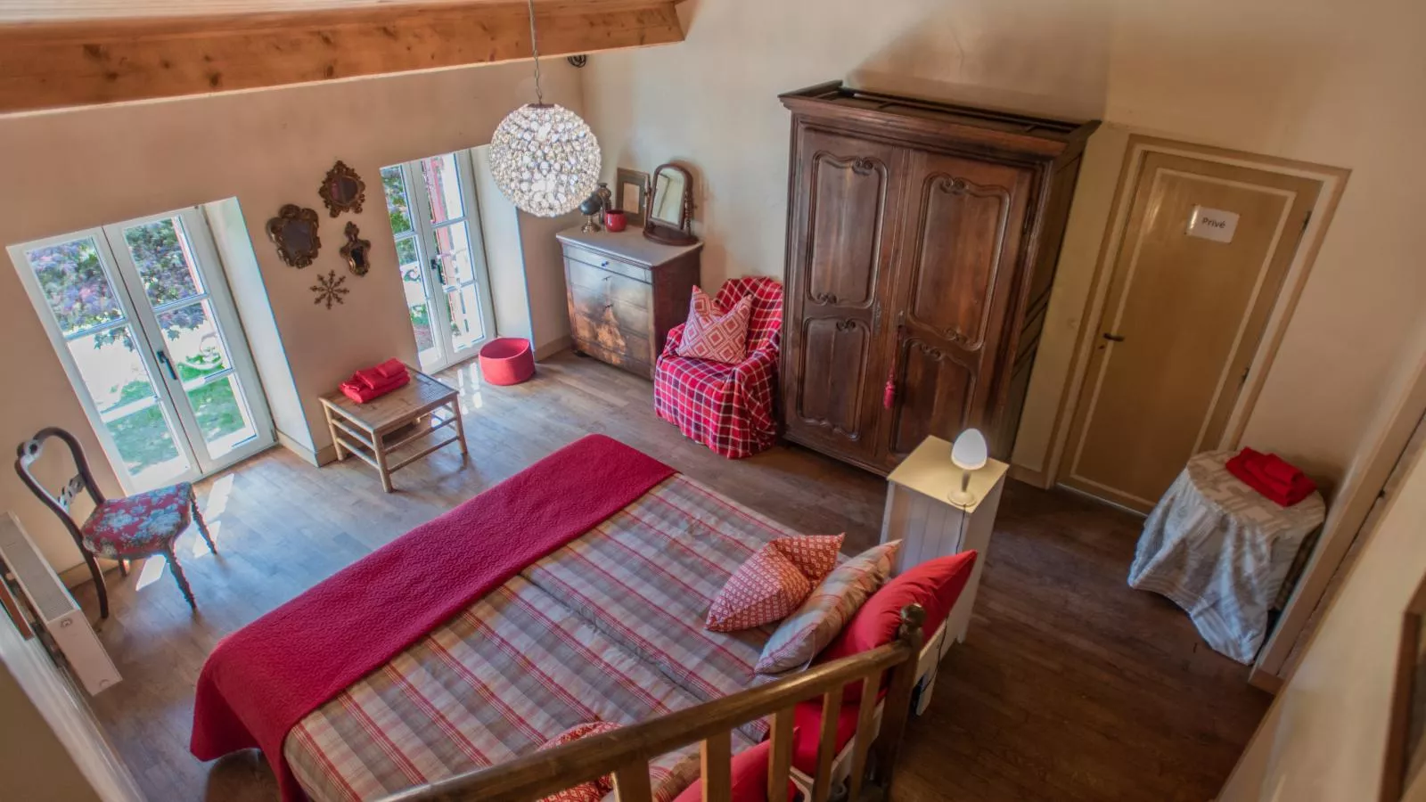 Gîte Côté Rivière-Bedroom