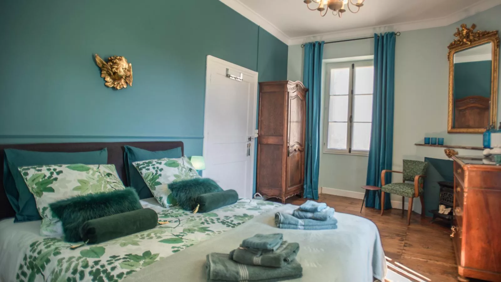 Gîte Côté Rivière-Bedroom