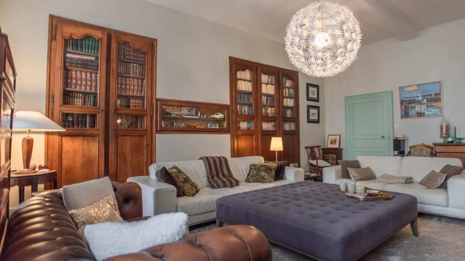Gîte Côté Rivière-Living room