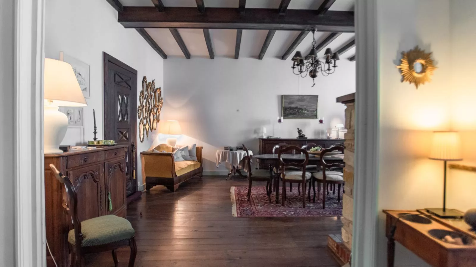 Gîte Côté Rivière-Dining room