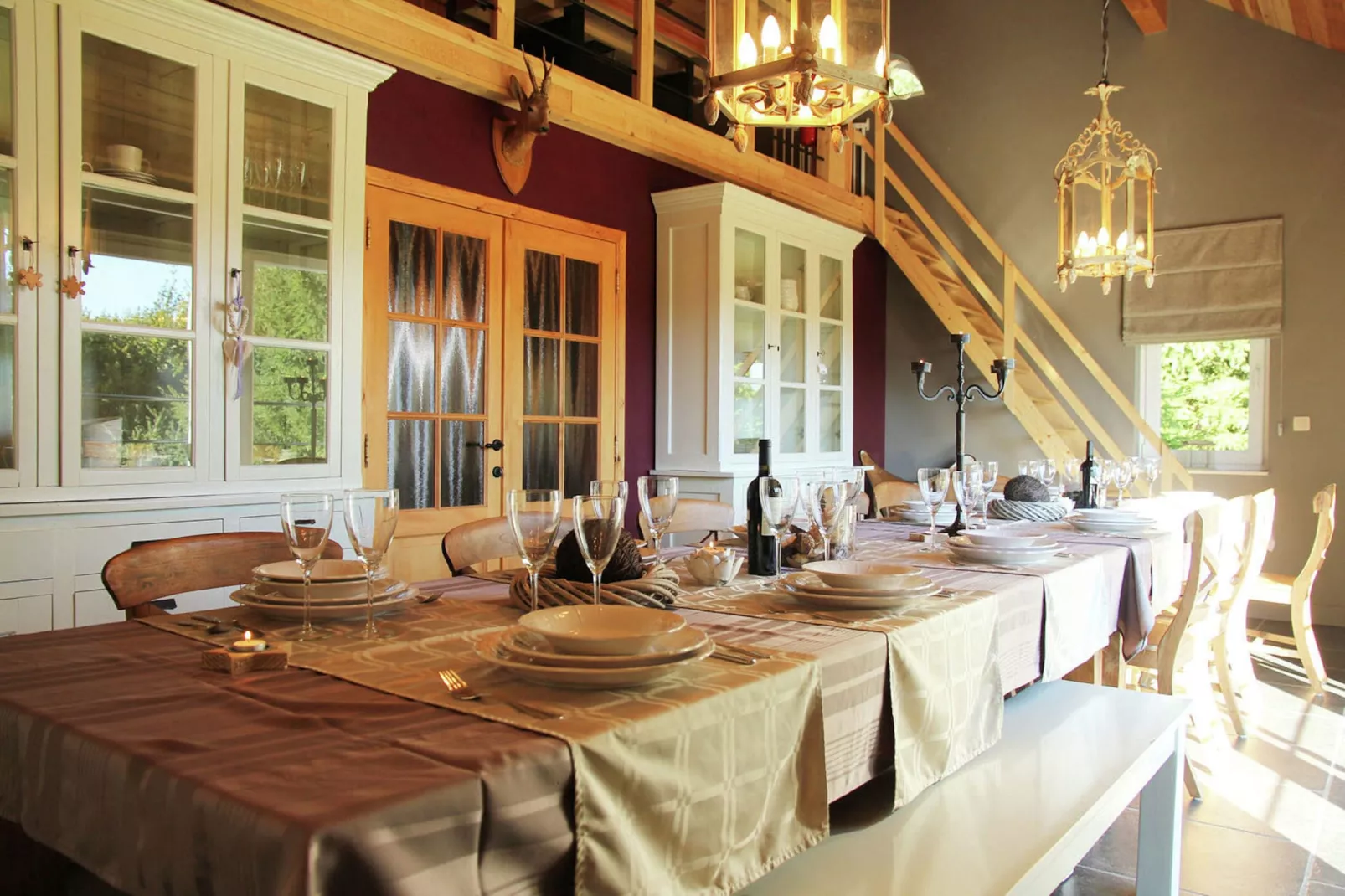 Perle d'Achouffe-Dining room
