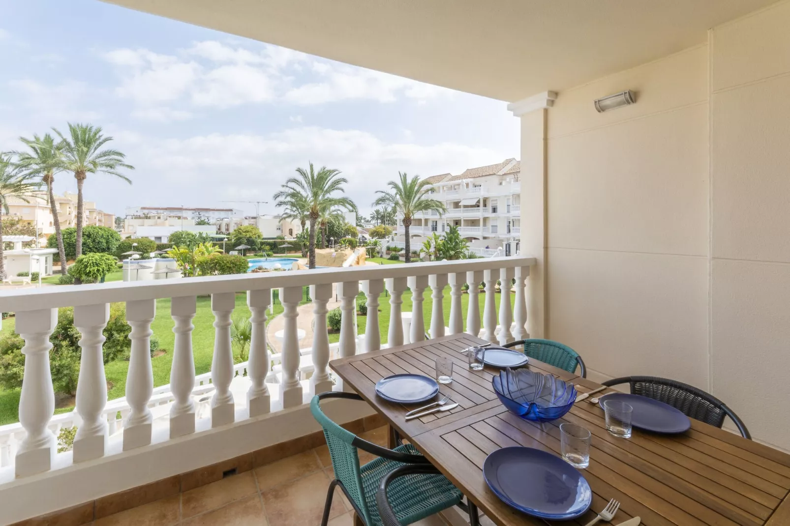 Aquamarinas-Terrace balcony